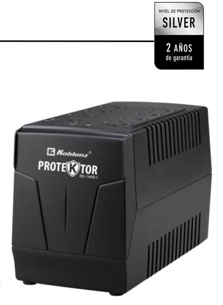 Regulador KOBLENZ 00-1599-00-0, Negro, 1410 VA, 700 W